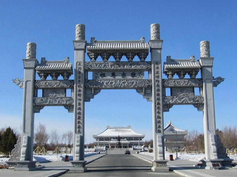 農(nóng)村祠堂門(mén)樓