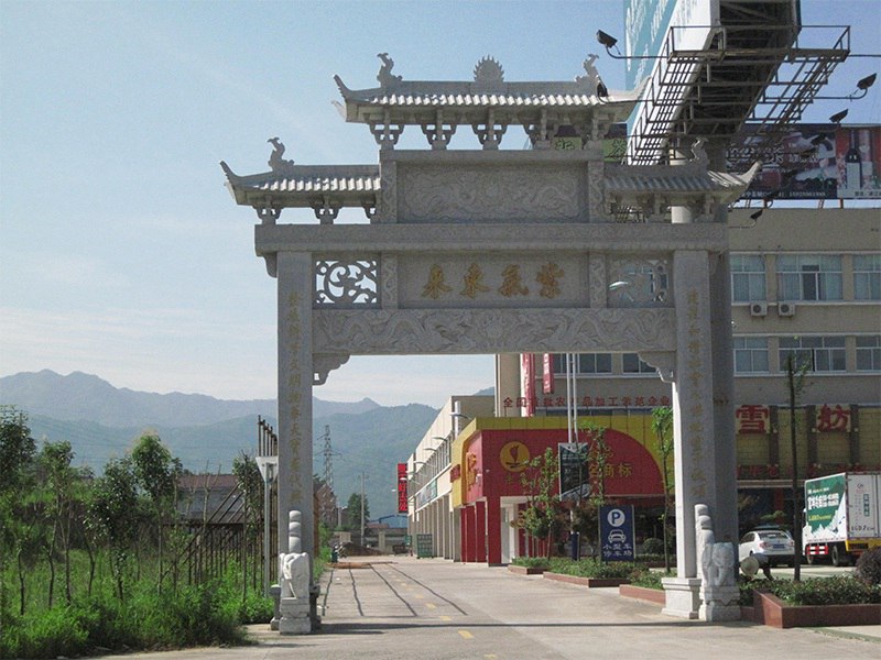 農(nóng)村石門(mén)樓
