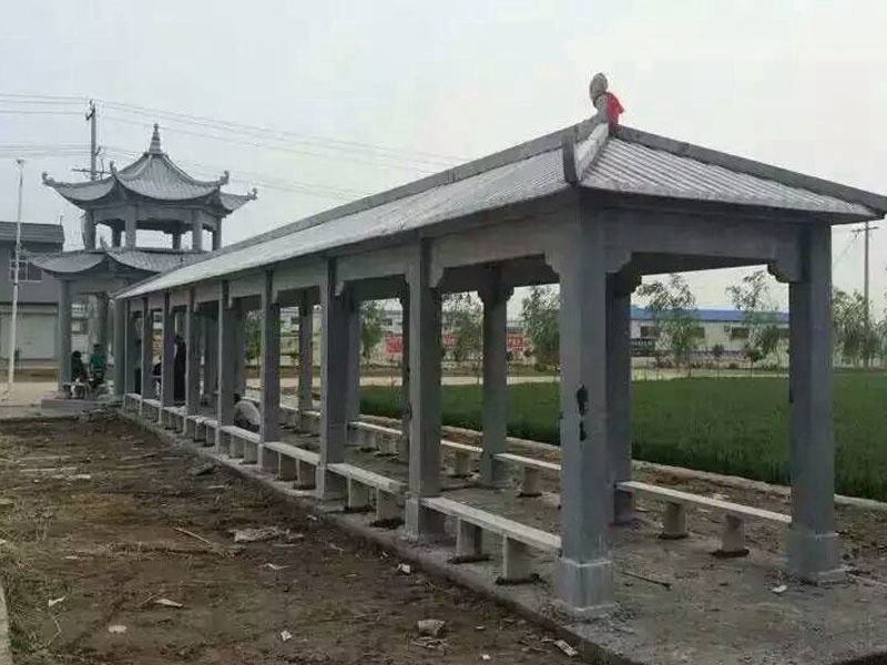 村口大理石石雕長(zhǎng)廊
