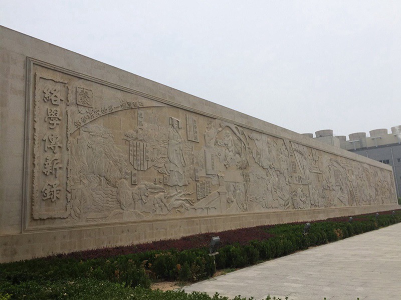 絡(luò)學(xué)傳新錄石雕壁畫