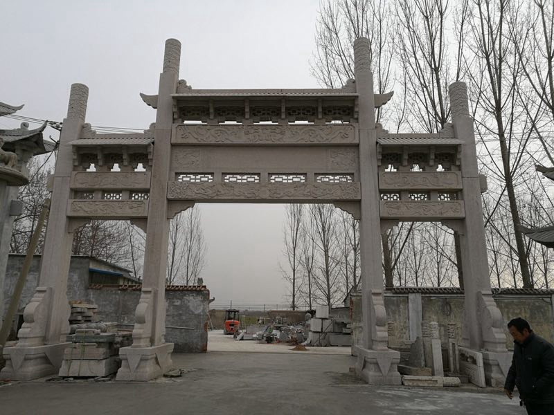 三門(mén)三樓石門(mén)樓