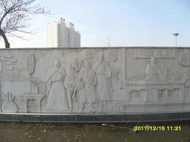 人物浮雕壁畫(huà)