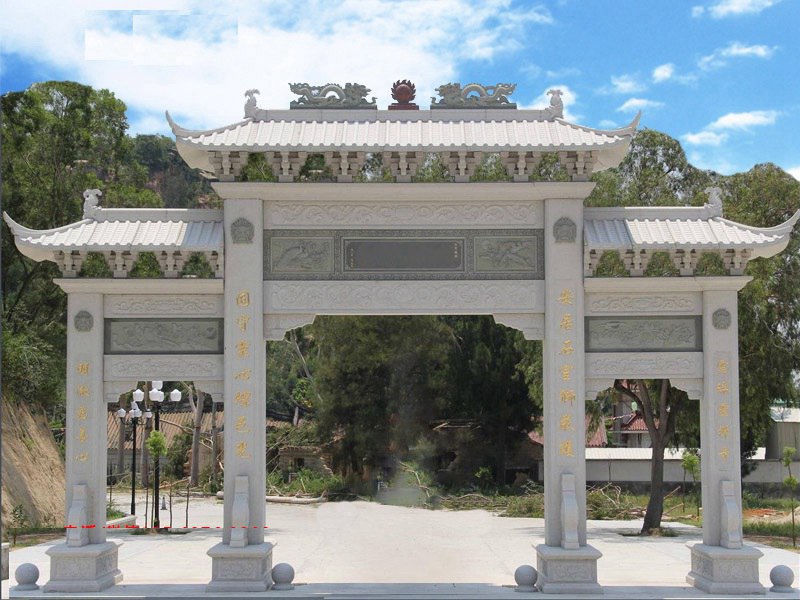 花崗巖石牌坊價格